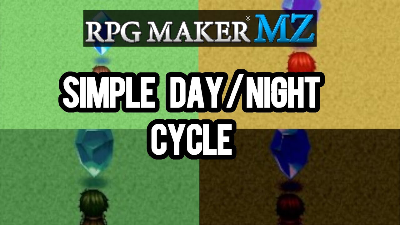 Rpg Maker Mz Tutorial Simple Daynight Cycle Youtube