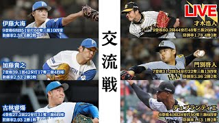 【交流戦考察】阪神が誇る"防御率1点台"の剛腕＆怪腕を、伊藤＆古林の制圧コンビが迎え撃つ。