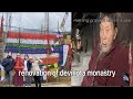 Renovation of devikota gompasurprise visit to grandparents tibetanyoutuber