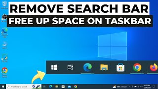 How to Remove Search Bar in Windows 10 2024