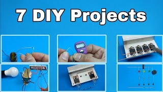 7 diy electronic projects