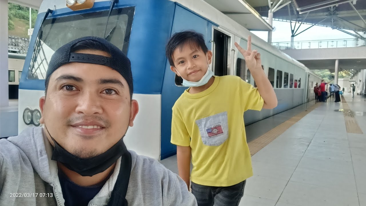 OUR FIRST TIME | Keretapi Negeri Sabah | Round trip Tanjung Aru Kota Kinabalu to Beaufort Mac 2022