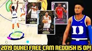 FREE DIAMOND CAM REDDISH IS UNREAL! 2019 DUKE SQUAD! PINK DIAMOND ZION & RJ BARRETT NBA 2K20 MYTEAM!