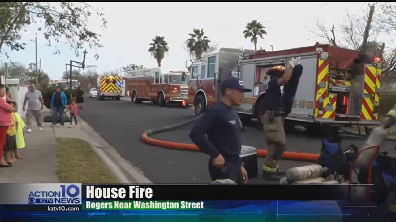 CCFD: Fire destroys home, two without home - YouTube