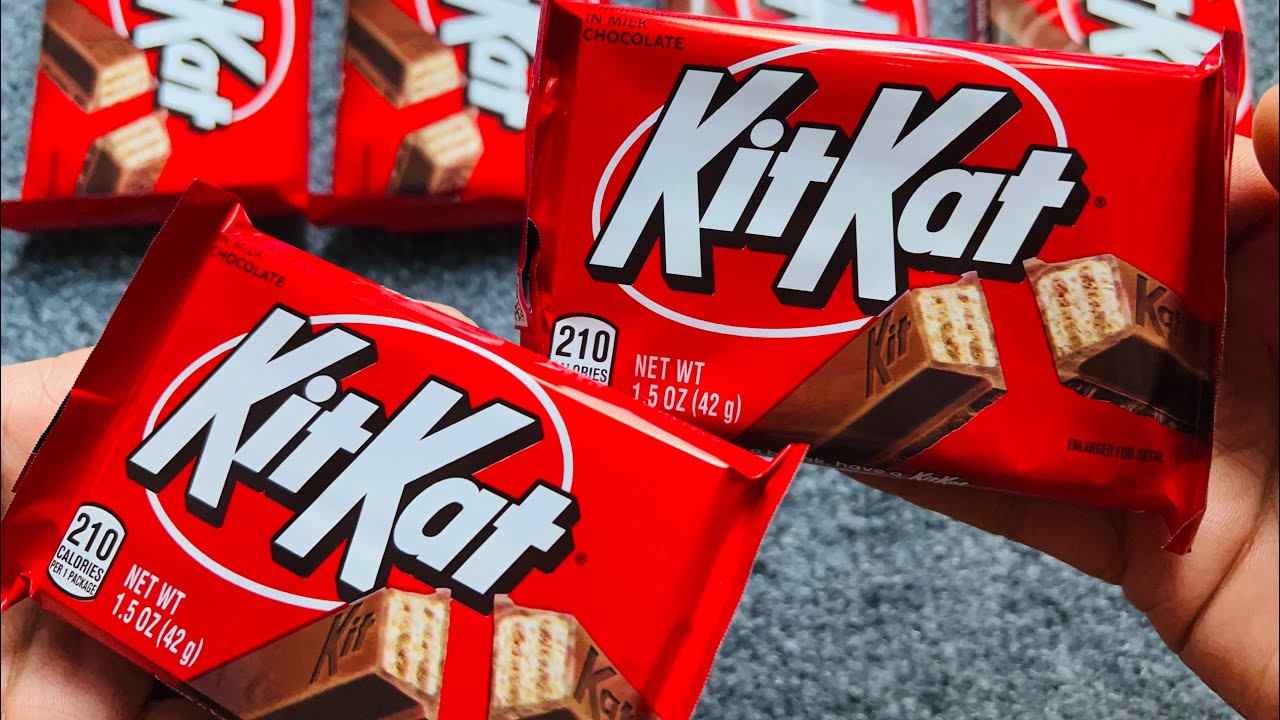 Satisfying Video Unboxing KitKat Candy Yummy chocolate Video - YouTube