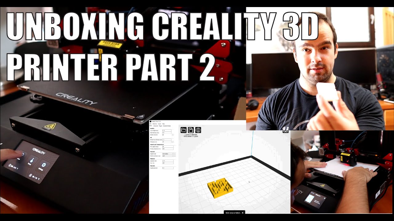 Creality 3d printer unboxing/assembly (Model CR- 10S Pro V2) [PART 2 ...