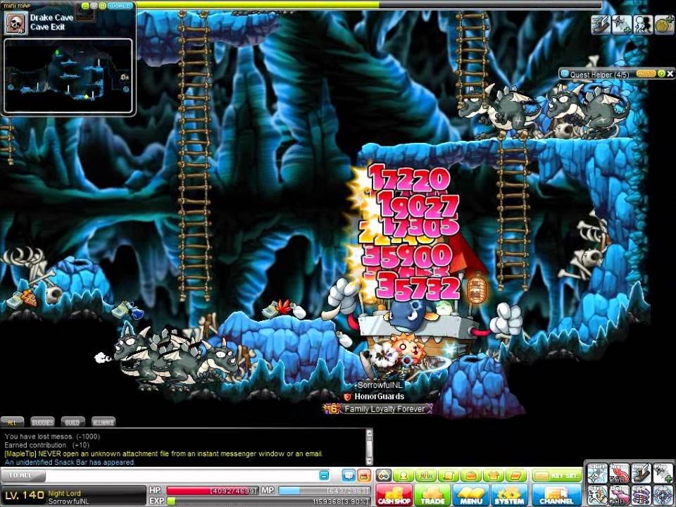 Maplestory Henesys + Sleepywood Bosses - YouTube