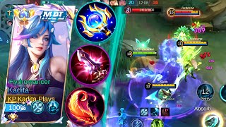 KADITA BEST BUILD EARLY TO LATE GAME! INTENSE MATCH IN SOLO RANK GAME!🔥 - MLBB