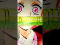رسم نيزوكو من انمي قاتل الشياطين  
