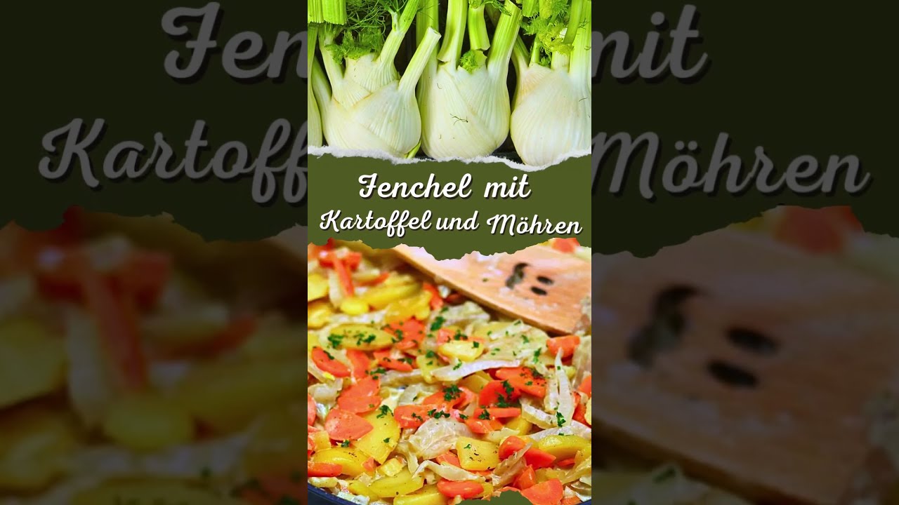 Fenchelgemüse mit Kartoffeln und Möhren schnell und einfach zubereiten ... Fenchelgemüse mit Kartoffeln und Möhren schnell und einfach zubereiten ...