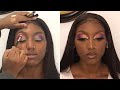 Rainbow Semi-cut Crease Client Makeup Tutorial | ft. Dossier