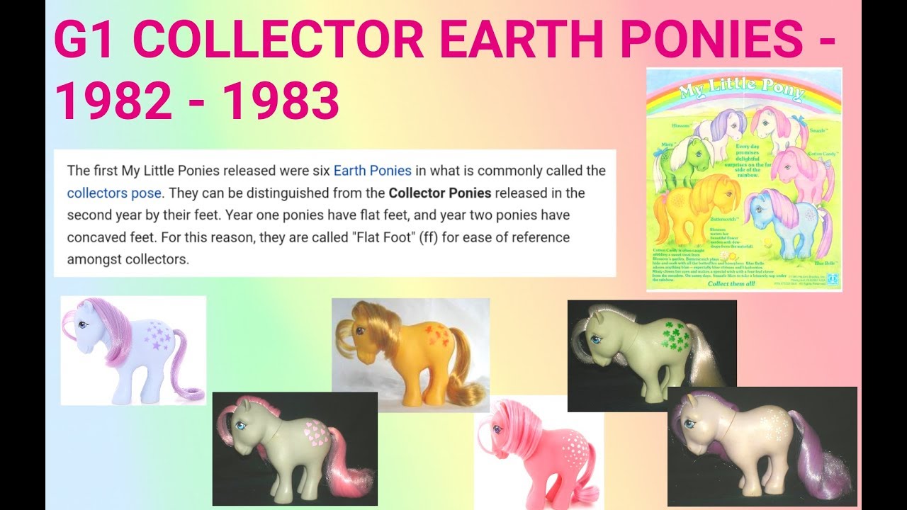 my little pony earth ponies