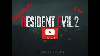 Resident evil 2 Remake Demo#2-Speedrun 3:35(Спидран)