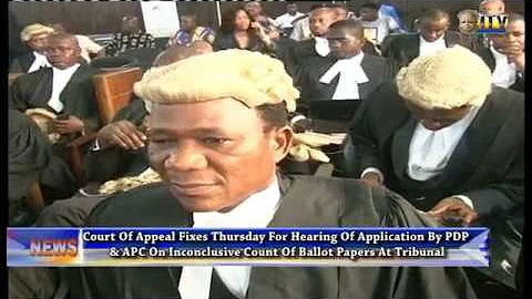 Appeal Court Fixes Thursday to Hear PDP’s Case On The Stoppage Of Recounting Of Ballot Papers