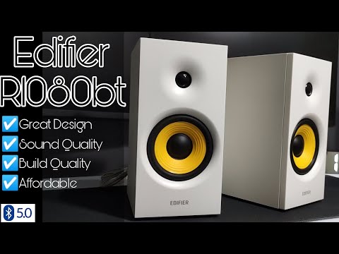 BEST BUDGET WHITE SPEAKERS? | EDIFIER R1080BT ACTIVE BOOKSHELF SPEAKERS | BT 5.0 | 4120PHP ONLY!