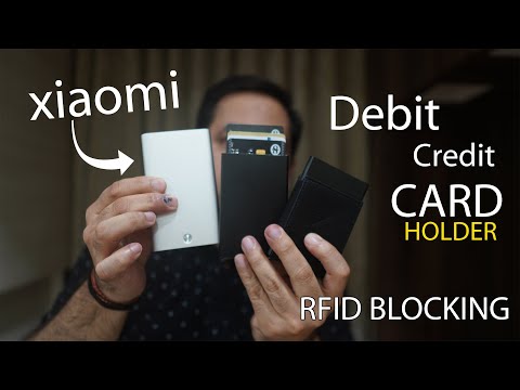 Xiaomi Credit Debit Card Holder, other Card holder with RFID blocking from Rs. 250