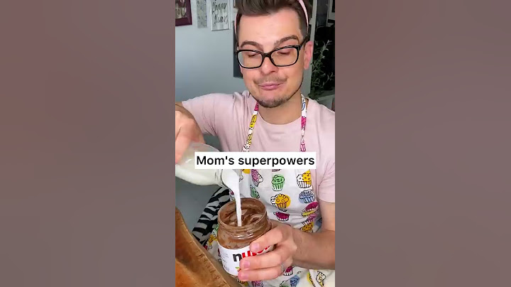 Nutella chocolate milk for you,honey😌Mom's superpowers strike again😁❤️| CHEFKOUDY