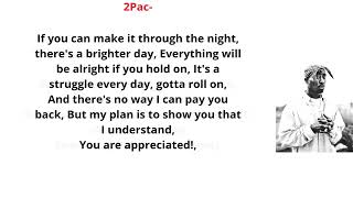 2Pac-Dear Mama-[Lyrics Video Explicit]