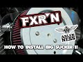 How to install an arlen ness big sucker 2 on an fxr