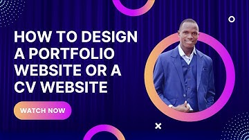 How to Design a Portfolio Website or a CV Website With WordPress
