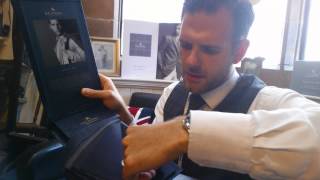 Scabal Savile Row Suit Fabrics at Manchester Tailors James Personal Tailor & Son Tailoring TV