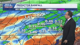 Impact Rounds Of Showers Storms Thursday