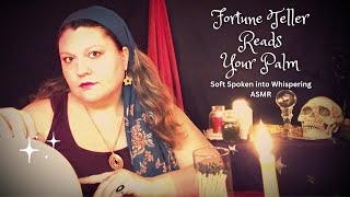 ASMR Fortune Teller Reads Your Palm (Crystal Ball Whispers) screenshot 5