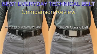 Arc’teryx Conveyor Belt vs GRIP6 Belt - Comparison Review - Best Everyday Technical Belt