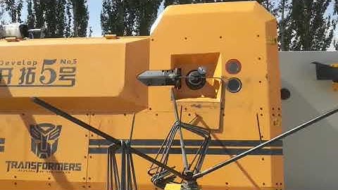 Develop No.5 automatic ribbed bar bending machine