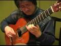 Classical Guitar of Tabei Handel Sarabande