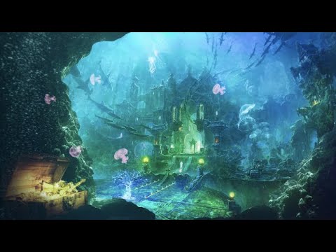 [環境音/ASMR]忘れられた海底都市「アトランティス」/海中を漂う音,水中の音,ヒーリングミュージック/6時間/@Sound Forest Fantasy