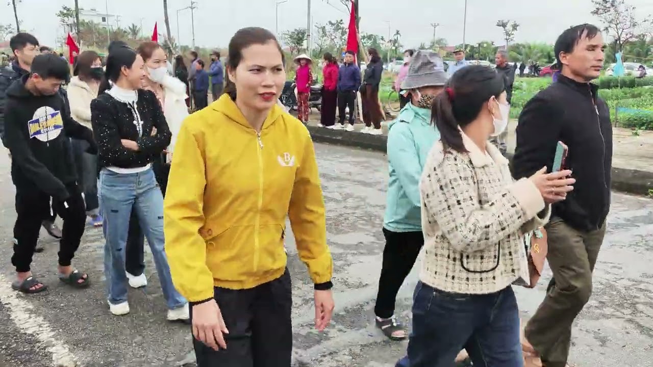 Toàn cảnh đoàn xe đưa đón Nghĩa vụ quân sự Xã Tứ Kỳ Năm 2026 #nvqs #nghiavu2026 #tuky