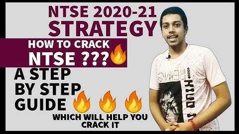 HOW TO CRACK NTSE -2020-21🤔 A STEP BY STEP GUIDE FOR YOU WHICH WILL HELP YOU😃LET