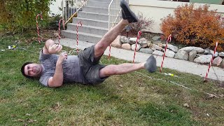 Kid Electrocutes Daddy While Putting Up Christmas Lights *Skit*