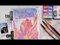 I Tried Pastel Watercolors! White Nights Watercolours Review