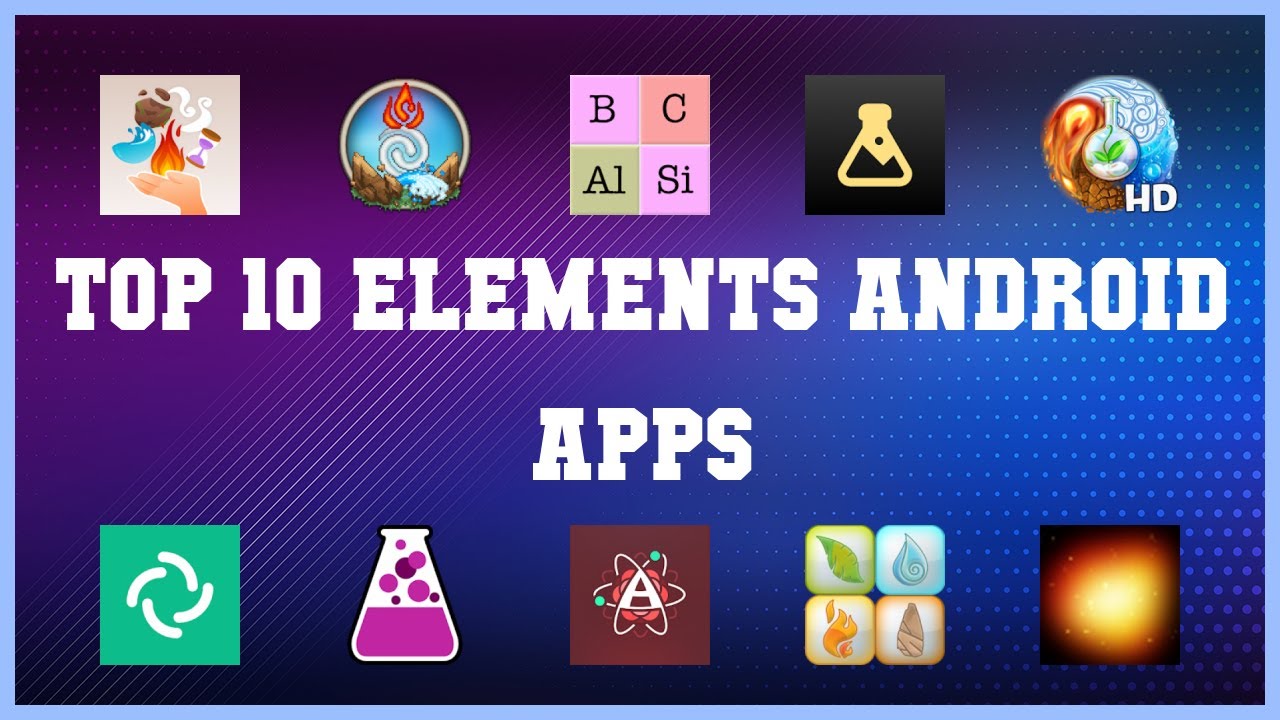 Top 10 Elements Android App | Review