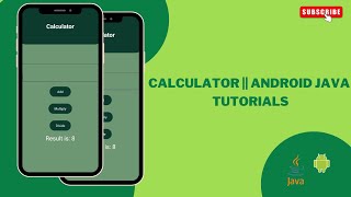 Creating a Simple Calculator App in Android using Java || Android Studio || Java Tutorials.