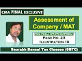 Assessment of Company // MAT // CMA FINAL // Direct Tax // DT
