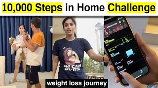 How I completed 10,000 steps in a day at Home? | Day14 of GunjanShouts #30DayWeightLossChallenge