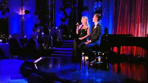 Aaron Tveit and Kelli O' Hara