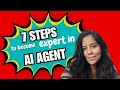 7 Steps to Become an Expert in AI Agents | Complete Agentic AI Roadmap
