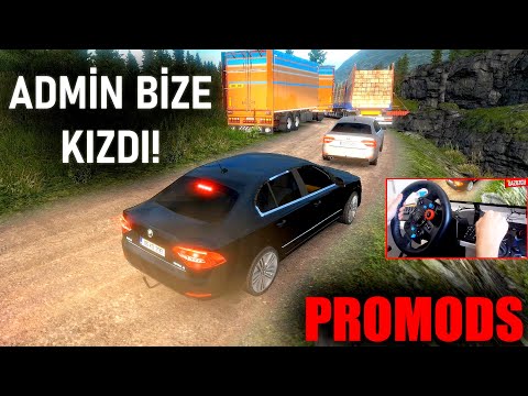 SKODA İLE KİRKENES MADEN YOLUNDAYIZ! - ADMİN BİZE KIZDI - ETS 2 MP ProMods (G29) w/OyunPas