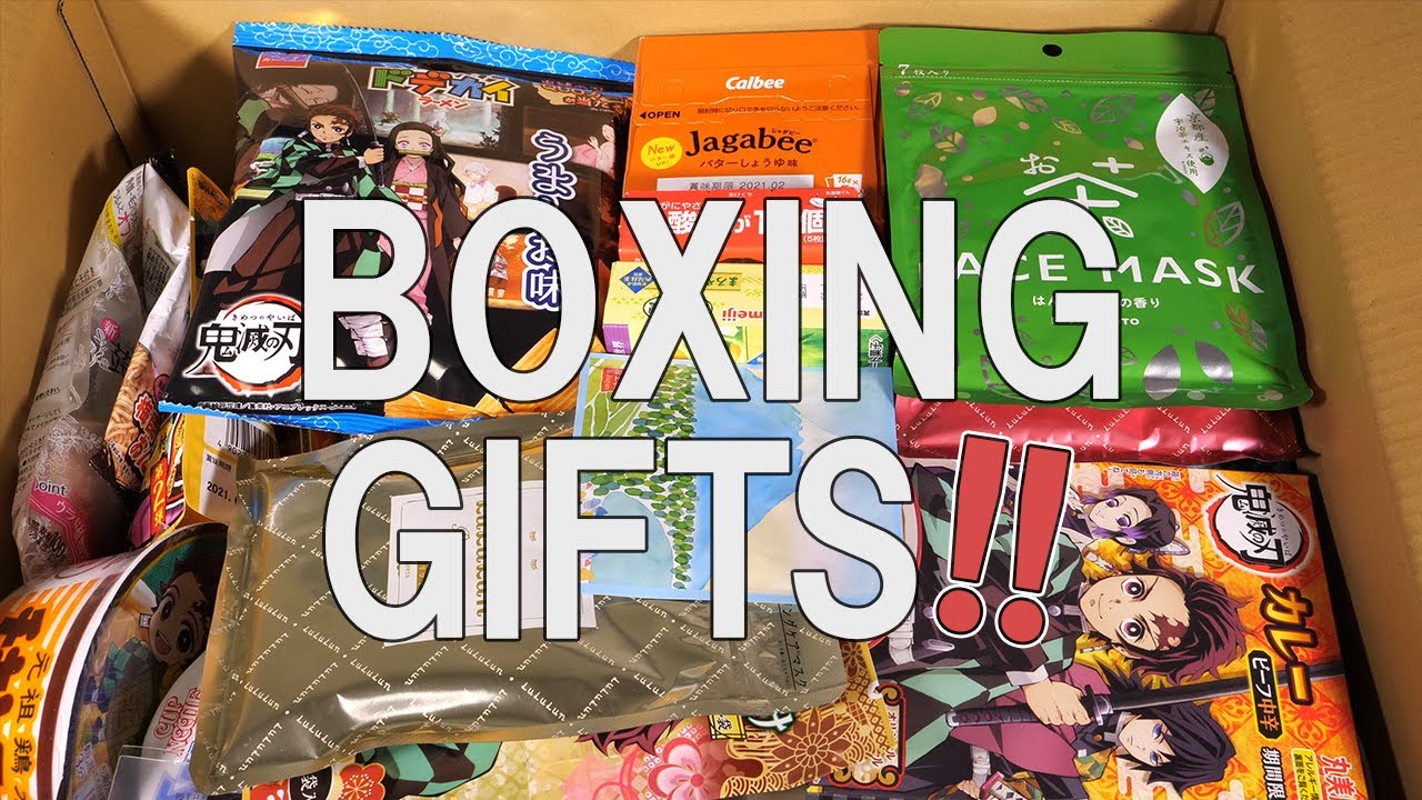 BOXING GIFTS : My first oversea gift packing📦