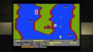 River Raid Game 5 Atari 5200 Emulated