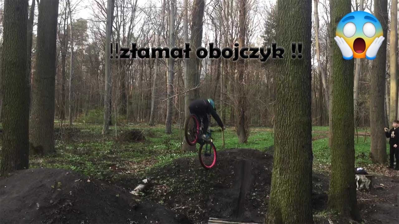 złamał obojczyk 🚑😮 gleby, rowerowy edit