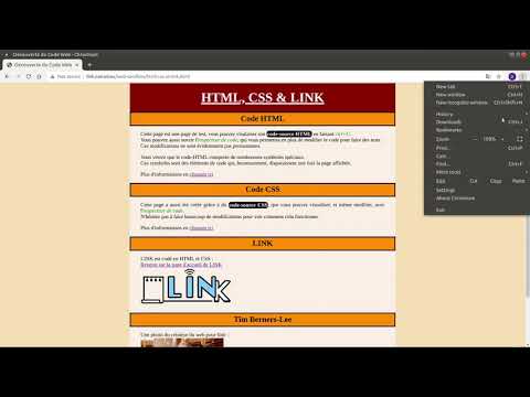 Inspecter le code CSS d’une page web avec Google Chrome