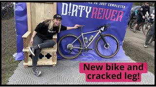 Dirty Reiver 2024! On a new bike and a cracked leg!