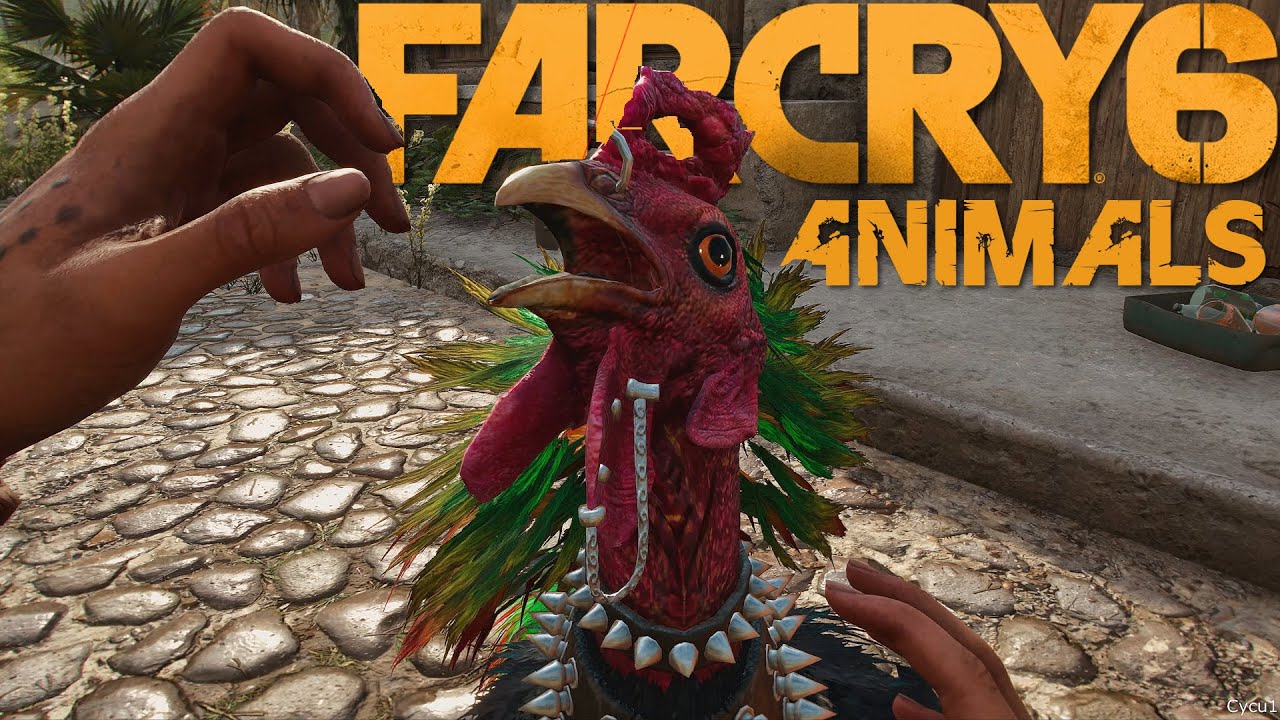 Far Cry 6 - Interacting with Animals - 4K 60 FPS Gameplay