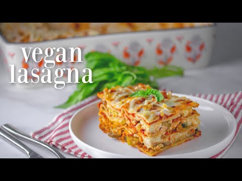 The BEST Vegan Lasagna! Beyond Sausage, Tofu Ricotta and More