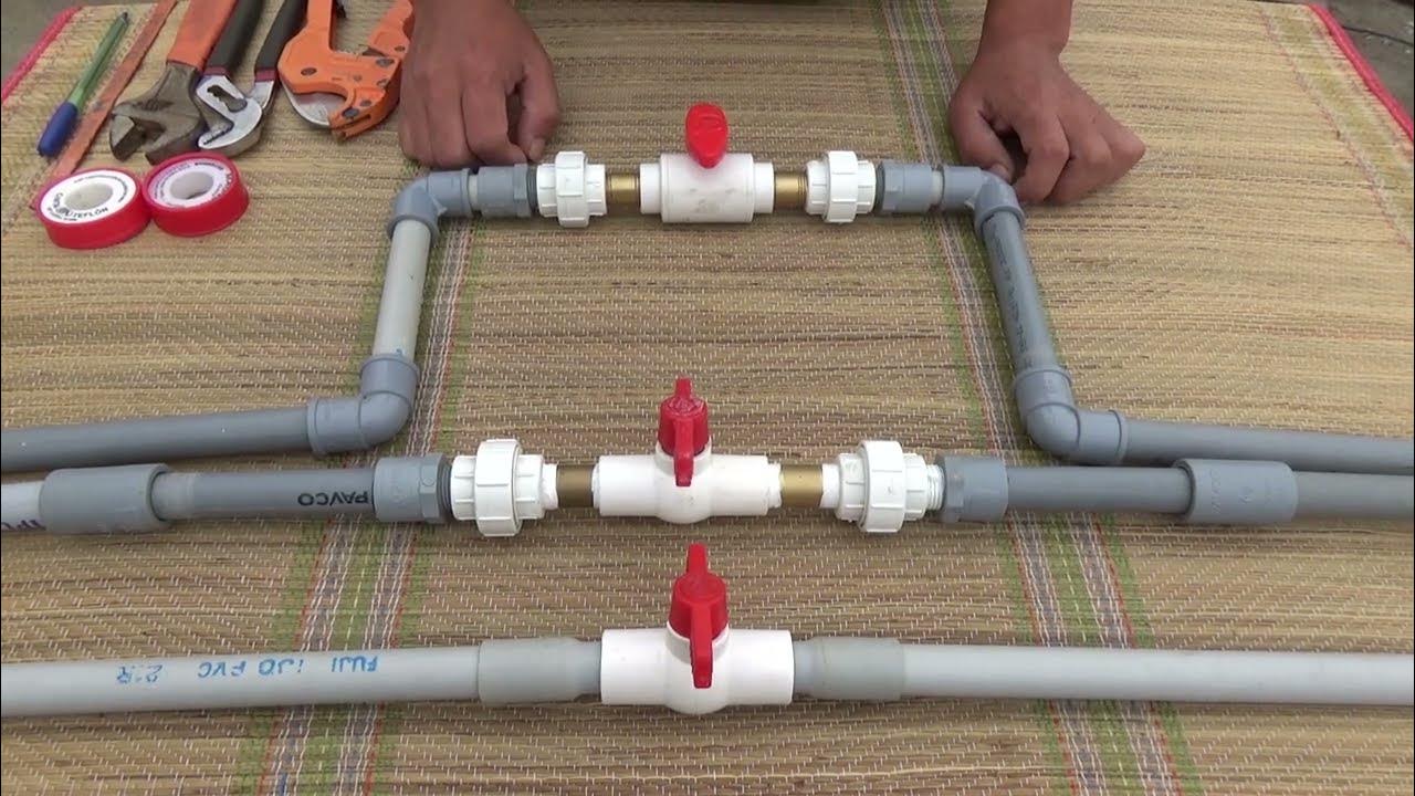 Tres formas de como instalar valvula de paso de agua llave de paso de